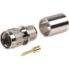 TC-400-MUHF, Mini UHF- , Straight, Solder, Crimp, Type Connector for LMR 400 Coaxial Cable