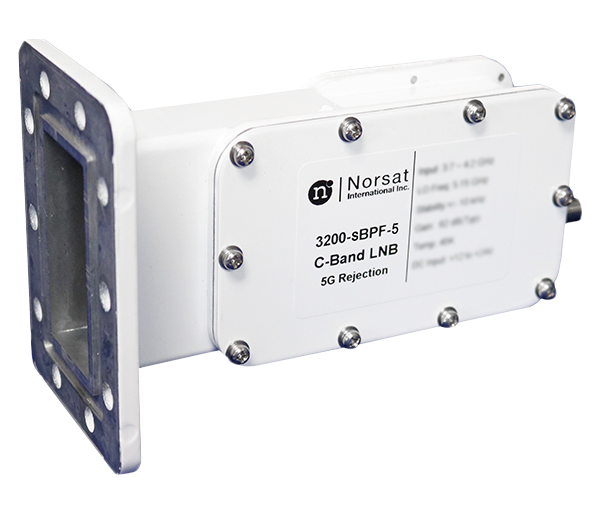 LNB and Switching Band Pass Filter, C-Band - 5G