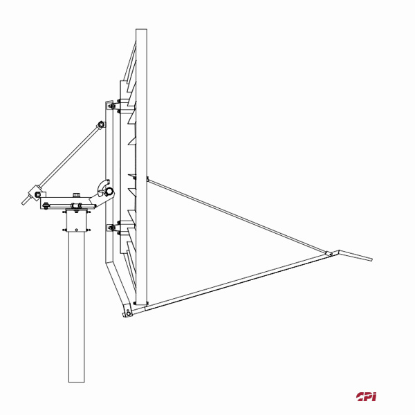 CPI 1.8 Meter Ku-Band Antenna Moden 1182
