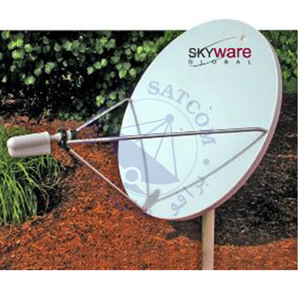 Système d’antenne de réception uniquement 1,2m, Ku Band/C Band, Global Skyware