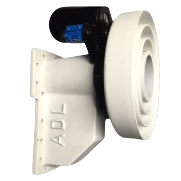 Conjunto de alimentação da banda C, banda larga, 2 porta, motorizada