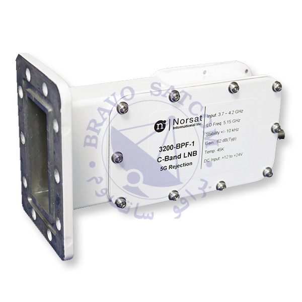 LNB e filtro passa‑banda C‑band – 5G