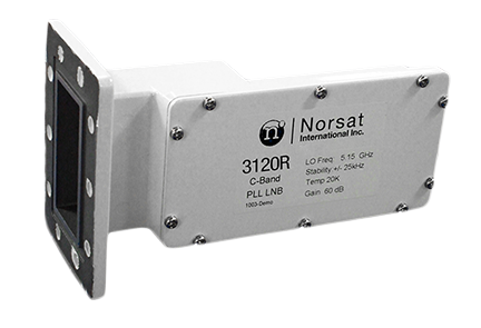 Model No. 3000R C‑Band tək bant PLL LNB