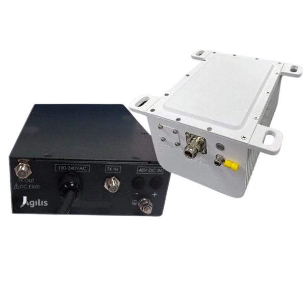 Agilis Amp28 L-Band Multiplexer, 24VDC / 48VDC çıxışı, enerji təchizatı vahidi