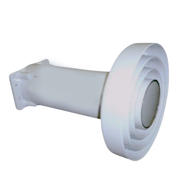 C-band xətti dairəvi yem, tək port