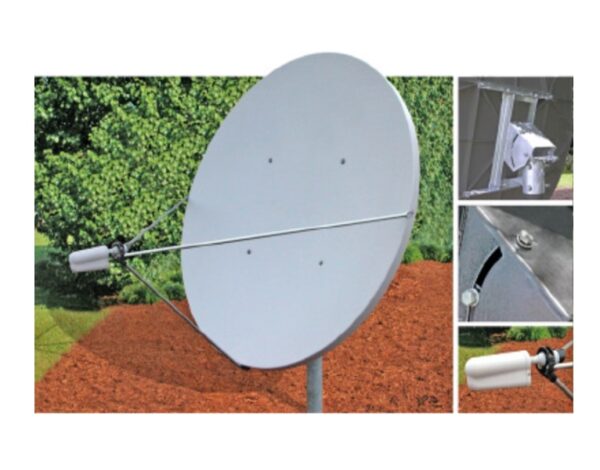 1.8 m tikai uztveršanas (RXO) antenas sistēma tipa 180 Global Skyware