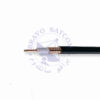 Commscope Heliax LDF4-50A, Koaksial Kabel, Mis Qofralı, 1/2 düym, qara PE qabıq