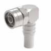 EZ-400-NMH-RA-X, N-Macho (Plug), Ângulo Reto, Contato com Mola, Crimpado, Tipo Conector para Cabo Coaxial LMR 400