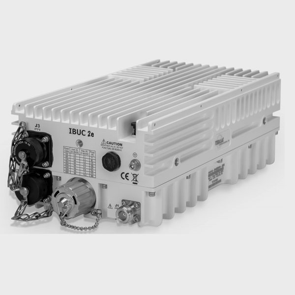 Terrasat ibuc 2e, C-Band BUC, 5W a 20W, modelo de consumo de baixa energia