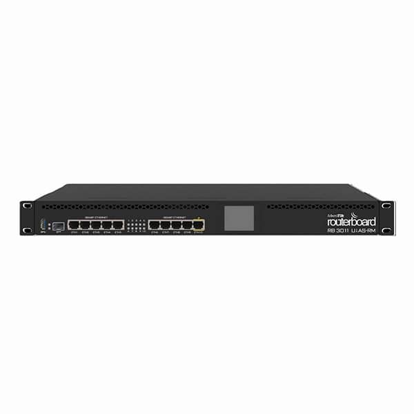 Roteador Ethernet Rack Mountable MikroTik RB3011UiAS-RM RouterBoard