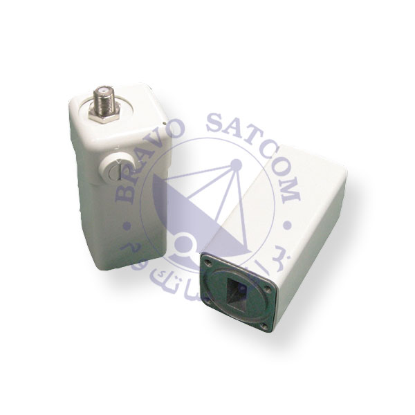 LNB PLL 2LO Universal Ku-band - Tom de 22kHz Ligado/Desligado, NJRC NJR2842H, 11,7 a 12,75 GHz, LO +/- 10 ppm