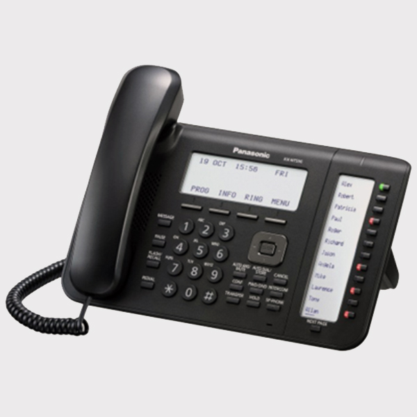 Modelo de telefone IP da Panasonic No. KX-NT556