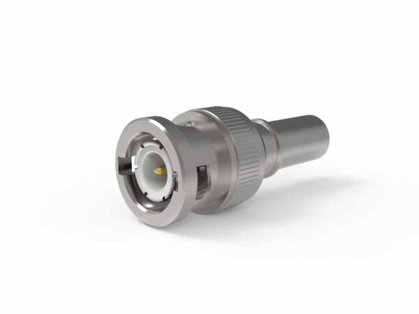 Conector tipo BNC, recto, EZ-240-BM-X, de Times Microwave System