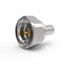 EZ-400-716M-X, 7/16 DIN-Macho (Plug), Reto, Contato com Mola, Crimpado, Tipo Conector para Cabo Coaxial LMR 400