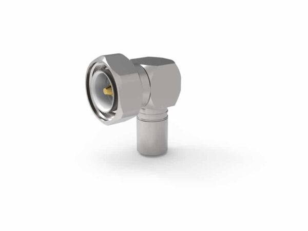 7/16 DIN erkek konnektör, Tip PN#EZ‑600‑716M‑RA‑X, Times Microwave Systems