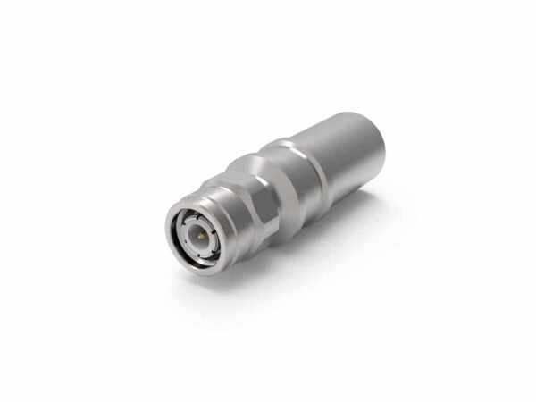 Conector tipo TNC macho PN#EZ-600-TM-X, de Times Microwave Systems