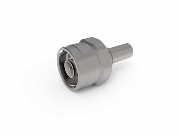 Conector tipo N, recto, crimpado, soldadura, TC-240-NMH-X, de Times Microwave System