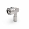 TC-400-NMH-RA-D, conector tipo N macho (enchufe), en ángulo recto, soldadura, crimpado, para cable coaxial LMR 400