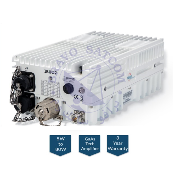 Terrasat 20W C‑Band iBUC2, 5.8 a 6.4 GHz IBR05864‑1NA020WW‑00