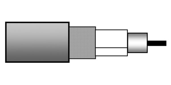 Belden H155A00 50-ohm coaxial cable for wireless RF and VSAT applications