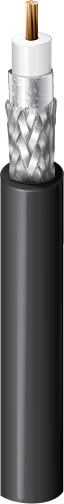 Belden 9913F7 50-ohm coaxial cable for wireless RF and VSAT applications