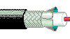 Belden 7809R 50-ohm coaxial cable for wireless RF and VSAT applications